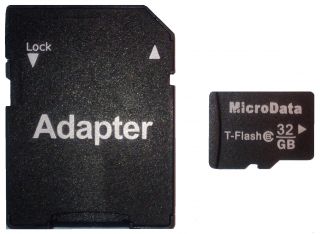 32 Gig GB 32GB MicroSD Micro SD Memory Card Adapter PC