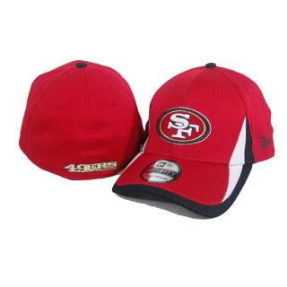 San Francisco 49ers 39THIRTY Red Flex Fit Training Hat Cap