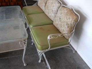 Original Vintage Woodard Outdoor Patio Wrought Iron Furniture Phoenix AZ Pick Up