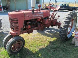 1943 IH Farmall H Tractor International Harvestor Vintage Antique Restore Gas FB