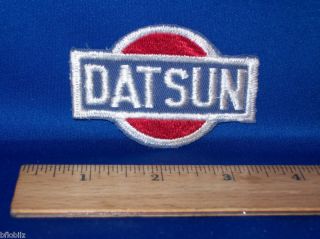 Datsun Japanese Imported Car Vintage '70s 3" Logo Patch
