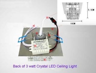 Modern Crystal LED Ceiling Light Pendant Lamp Fixture Lighting Chandelier L89