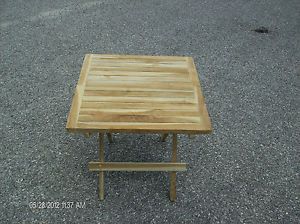 Outdoor Teak Furniture SM Folding Garden Picnic Table