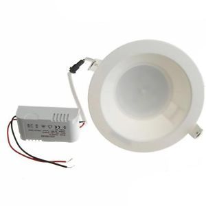 9W 110V 220V Non Dimmable White Aluminum LED Recessed Ceiling Light Downlight