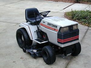  Craftsman GT 18 Tractor Riding Lawn Mower 18 HP 44" 6 Speed Hi Lo