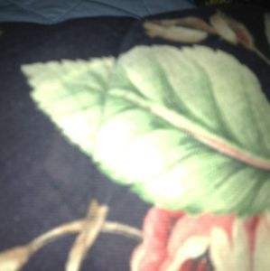 Ralph Lauren Charleston King Comforter Black Floral