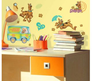 26 Scooby Doo Shaggy Friends Van Kids Decorative Wall Decals Stickers Stick UPS