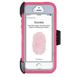 Authentic Otterbox Defender Case Holster Clip for Apple iPhone 5S Pink Grey