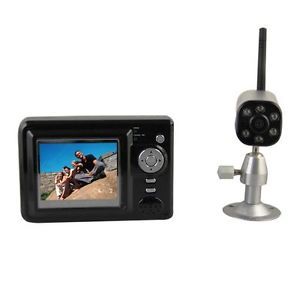 2 4GHz 2 5”LCD Wireless Digital Camera Receiver Monitoring System Baby Monitor