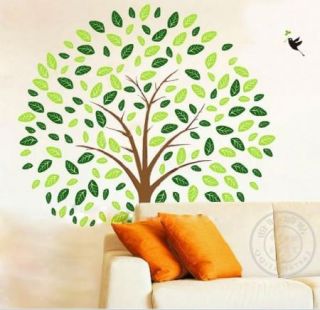 Tree Bird Removable Wall Vinyl Sticker Decal Baby Kid Nursery Room Home Decor