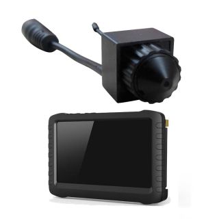 2013 New 5 8GHz Wireless Mini CCTV Camera DVR 5"Portable Recevier 16 CHS TE892HB