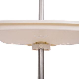 4 Shelf Bathroom Shower Corner Tension Pole Caddy Adjustable Bath Organizer