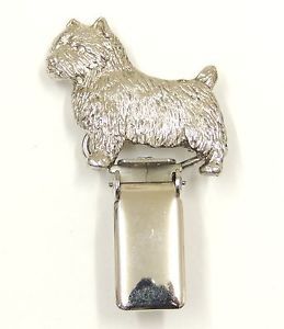 Norwich Terrier Dog Show Ring Clip Number Holder