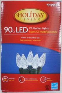 90 LED C 3 White Motion Christmas Wedding Lights New
