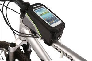 Brand Roswheel Bike Bicycle Triathlon Strip Frame Front Phone Bag Earpiece 4 8"