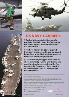 Weapons of War US Navy Carriers DVD 841887013000