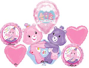 Care Bears Birthday Party Supplies Balloons Bouquet Personalize Decorations