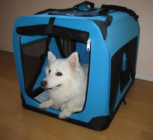 Large Soft Sided Crate Carrier Kennel Home for Cat Dog