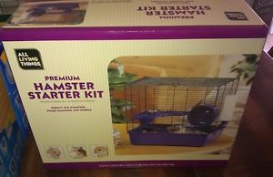 All Living Things Premium Starter Kit Hamster Gerbil Cage