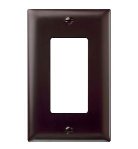 Legrand Pass Seymour TP26 Brown 1 Gang Decorative Switch Outlet Wall Plate