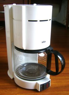 Vintage BRAUN Type 4085 10cup Coffee Maker W/ New Old Stock