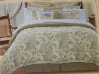 Tommy Bahama 'Bimini' Queen Comforter Tropical Floral 4 Piece Set