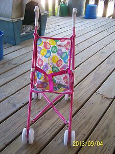 Welsh Baby Doll Umbrella Stroller Buggy Clean Fits Up to 18'' Doll