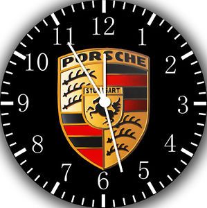 New Porsche Super Car Logo Wall Clock 10" Room Decor Z37 Fast Shipping