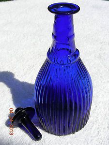 Cobalt Blue Glass Bottles