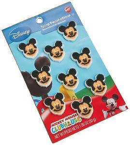 Wilton Mickey Mouse Clubhouse Icing Decorations Disney Party