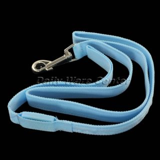 1 x Pet Harness Dog LED Flashing Light Glow Safe Collar Lead Leash Rope Belt