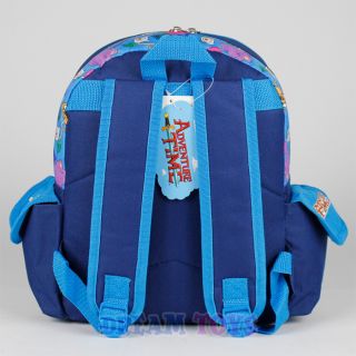 Adventure Time Backpack Karate Chop Jake Finn 12" Small Toddler Girls Boys Bag
