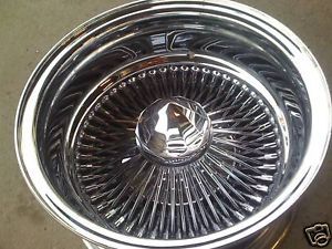 13x7 Wire Wheels Spoke Rims with Accessories Knocks Off Adapters Wrench