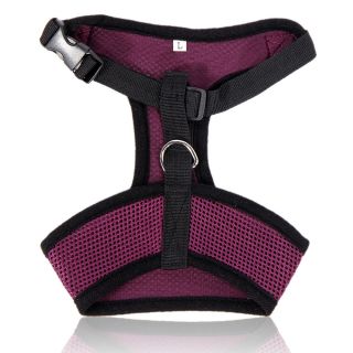 Any Size Color Soft Mesh Dog Puppy Vest Harness Free Lead 4 Colors US