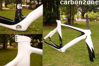 TT02 Triathlon Bike Carbon Time Trial Frameset TT Bike Frames Fork 556mm
