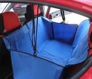New Blue Pet Dog Cat Seat Cover Safety Waterproof Hammock Dog Car Seat Covers