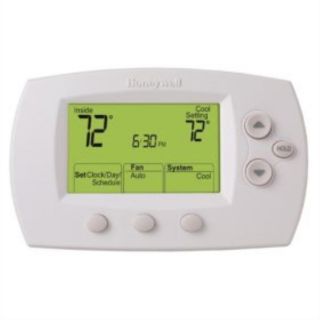 Honeywell TH6220D1028 Focus Pro White Digital Programmable Thermostat