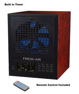 Air Purifier Ionic Ozone HEPA Machine Carbon Freshener Cleaner Digital w Remote