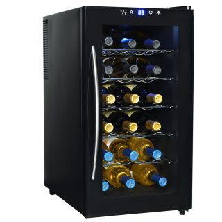 New Newair 18 Bottle Wine Cooler Refrigerator Cellar Fridge Chiller Touchscreen