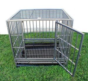 New XL 48" Heavy Duty Level III Dog Pet Cage Crate Kennel Playpen Exercise Pen