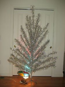 Vintage Aluminum Christmas Tree Color Wheel