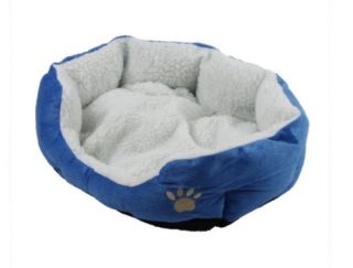 Waterproof Warm Soft Fleece Bed House Basket Nest Mat Fit for Puppy Pets Dog Cat