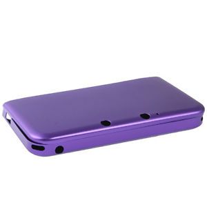 Aluminum Hard Case Cover Shell Nintendo 3DS XL ll Brand New Purple