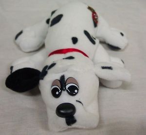 Tonka Vintage Pound Puppies Dalmatian Puppy Dog 7" Plush Stuffed Animal Toy