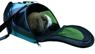 HDP Blue Fashionable Airline Approved Small Animal Dog Cat Travel Carrier