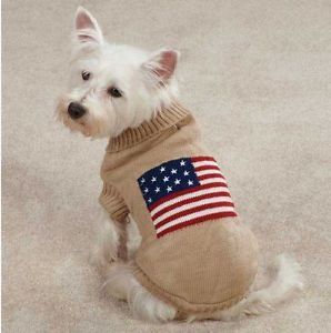 Zack Zoey Americana Flag Sweater Pet Dog Knit Sweater XXS XL Sweaters Top
