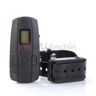 Small Little Remote Dog Training Shock Sound Vibration Collar Rechargeable 350M