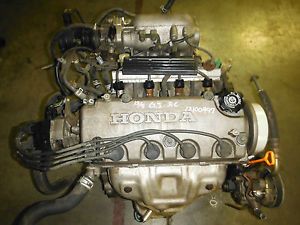 Honda Civic JDM ZC SOHC Non vtec OBD2 Engine OBD1 Motor Long Block 1 6L D16A