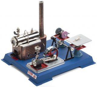 Wilesco D 101 Live Steam Engine with Accessories See Video Shipped from USA