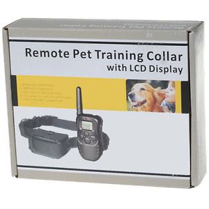 Electric Dog Collar Shock Vibra Dog Training Collar Trainer 1V1